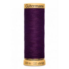 Natuurzuivere katoen 100 meter C Ne 50 / purper violet 3832