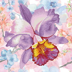 Diamond Dotz Sparkle Garden Mauve - Needleart World    nw-dd05-050