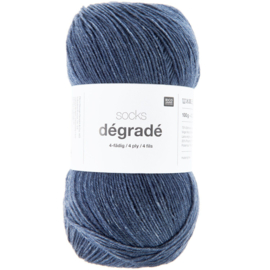 Rico Design | Socks Dégradé (4-draads) | 100g - 400m - 003 - Zee