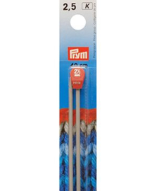 Prym Breinaalden / 40 cm lang / dikte 2.50 mm / 191 473