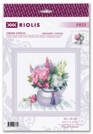 Borduurpakket Floral Charm - RIOLIS  ri-1931