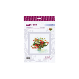 Borduurpakket Strawberry Delight - RIOLIS - ri-2326
