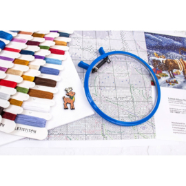Borduurpakket Silent Night Gift - Leti Stitch    leti-l9958
