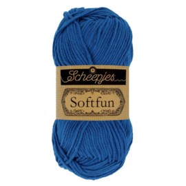 Scheepjes Softfun  / 2626 blauw /  Cobalt