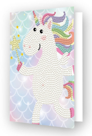 Diamond Dotz Greeting Card Unicorn Wish - Needleart World   nw-ddg-034