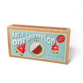 Borduurpakket Matchbox You're One in a Melon - ckc-mb-023