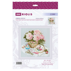 Borduurpakket Time for Stitching - RIOLIS     ri-2280