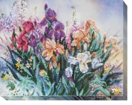 Kralen borduurpakket Morning Garden - Abris Art    aa-ab-494