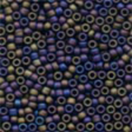 Antique Seed Beads Stormy Blue Heather - Mill Hill   mh-03013
