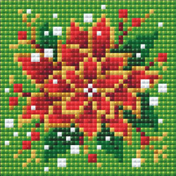 Diamond Mosaic Poinsettia - RIOLIS    ri-am0019
