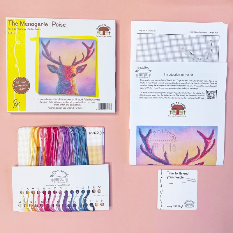 Borduurpakket Rachel Froud - Poise - Bothy Threads     bt-xrf15