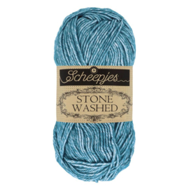 Stone washed / Blauw 805 / Blue Apatite