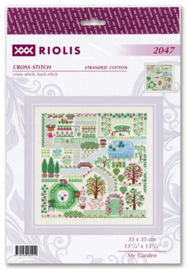 Borduurpakket My Garden - RIOLIS    ri-2047
