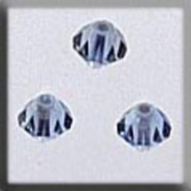 Crystal Treasures Rondele-Champagne Light Sapphire - Mill Hill mh-13067
