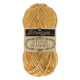 Stone washed / Beige geel 809 / Yellow Jasper