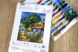 Borduurpakket Summer Landscape - Luca-S    ls-bu5000