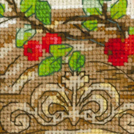 Borduurpakket Window With Apples - RIOLIS / Venster met appels  ri-1732