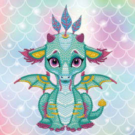 Diamond Dotz Ariel the Baby Dragon - Needleart World    nw-dbx-010