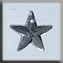 Glass Treasures 5 Pointed Star-Crystal - Mill Hill   mh-12061