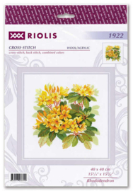 Borduurpakket Rhododendron - RIOLIS    ri-1922