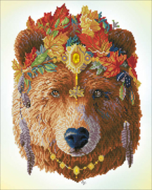 Diamond Dotz Bohemian Bear - Needleart World  nw-dd11-001