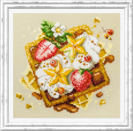 Borduurpakket Viennese Waffles - Chudo Igla    ci-120-091