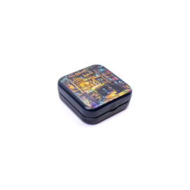 Charmed Library Metallic Box - Leti Stitch     leti-25632