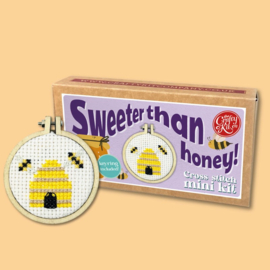 Borduurpakket Matchbox Sweeter than Honey - ckc-mb-147