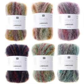 Fashion Wol Alpaca Landscape 25 g 170 m - Late Sundown - 004