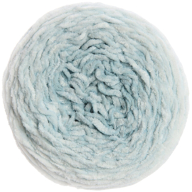 Chenillove Dégradé 200 gram = 240 meter - licht blauw 004