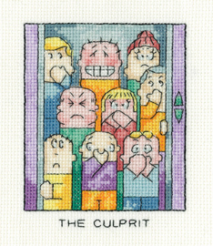 Borduurpakket The Culprit - Heritage Crafts    hc-1890a