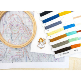 Borduurpakket Magic Friendships - Leti Stitch    leti-l9972