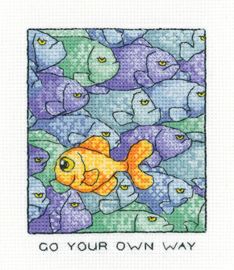 Borduurpakket Your Own Way - Heritage Crafts     hc-1501a