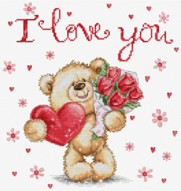 Borduurpakket I Love You - Luca-S     ls-b1421