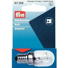 Prym Reservelampje met  schroef fitting  611 358