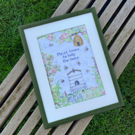 Borduurpakket Amanda Loverseed - Help The Bees - Bothy Threads      bt-xal15