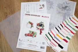 Borduurpakket Christmas Toys - Luca-S   ls-jk037