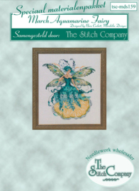 Materiaalpakket March Aquamarine Fairy - The Stitch Company  tsc-mds159