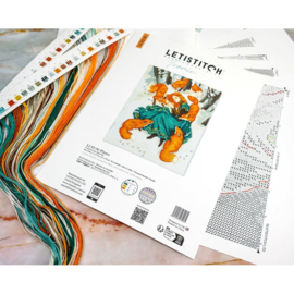 Borduurpakket Flame - Leti Stitch - leti-li63-00