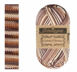 Scheepjes Catona Chroma - 011 Woodland - Meerkleurig Katoengaren