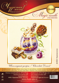Borduurpakket Chocolate Dessert - Chudo Igla    ci-120-080
