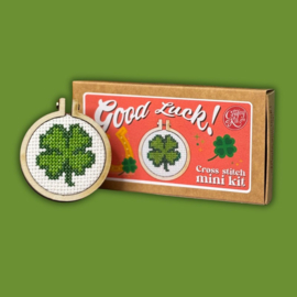 Borduurpakket Matchbox Good Luck! (Clover) - ckc-mb-021