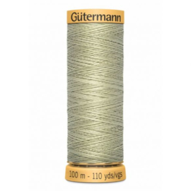 Natuurzuivere katoen 100 meter C Ne 50 / beige groen 126