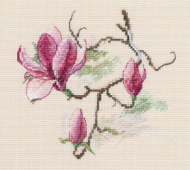 Borduurpakket Magnolia flowers - RTO    rto-m00731