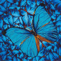 Diamond Dotz Flutter by Blue - Needleart World    nw-dd05-014