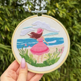 Vrij borduren pakket Beachside Memories - Milpoint      mil-e1-022k