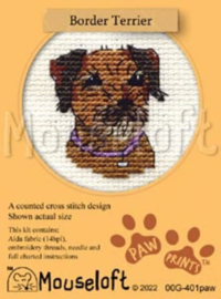 Borduurpakket Border Terrier - Mouseloft   ml-00g-401