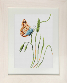 Borduurpakket Butterfly - Luca-S    ls-b2244