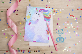 Diamond Dotz Greeting Card Unicorn Wish - Needleart World   nw-ddg-034