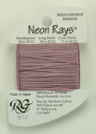 Neon Rays Antique Rose - Rainbow Gallery    rg-n112